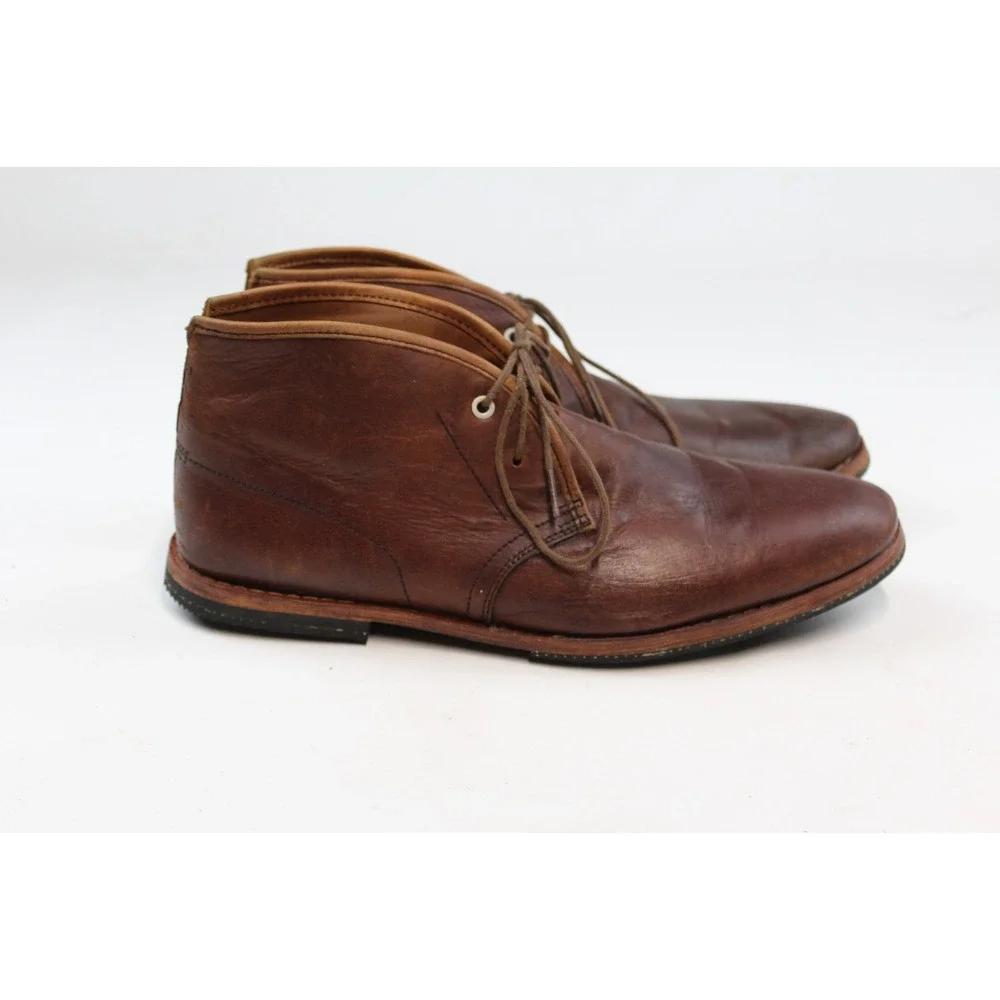 Timberland Boot Company Men's Ankle Boots Brown Leather SZ11 US 75509  A1316
